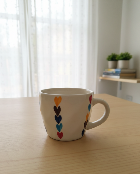 Cute Heart Design Mug & Teddy Bear Candle Hamper | Birthday Gift Set